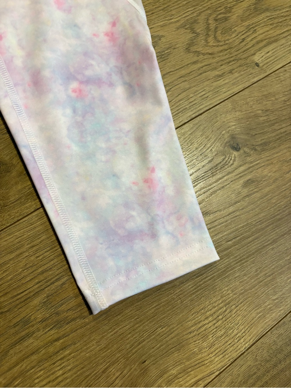 Nicole Miller Sport Women's Leggings - S - Multicolor Tie Dye Pockets - Picture 3 of 7